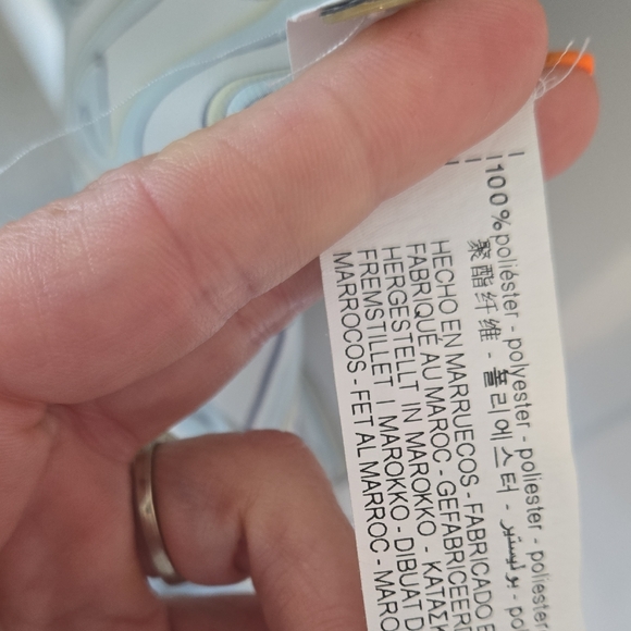 Zara‎ Multicolor Patterned Blouse-Large.   z15 - Picture 5 of 10